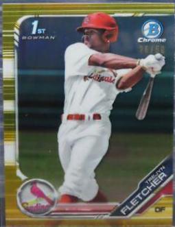 Trejyn Fletcher [Gold Refractor] #BDC-174