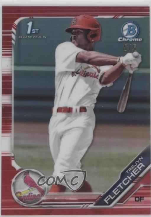 Trejyn Fletcher [Red Refractor] #BDC-174