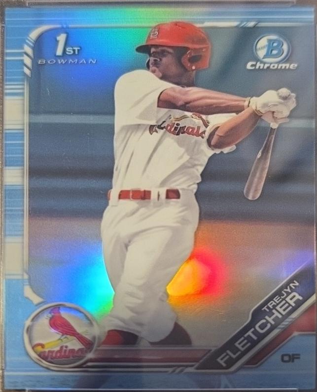 Trejyn Fletcher [Sky Blue Refractor] #BDC-174