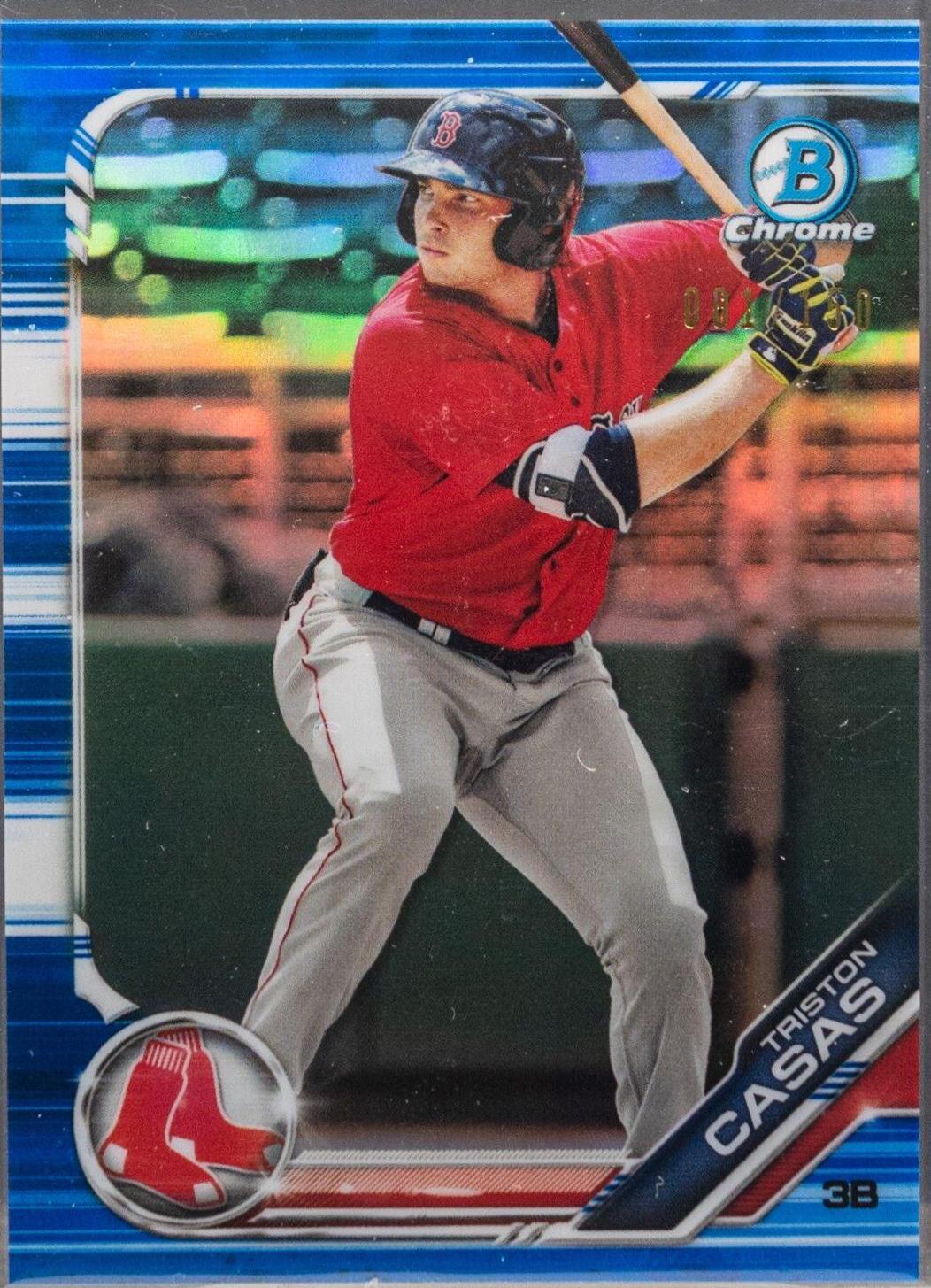 Triston Casas [Blue Refractor] #BDC-87