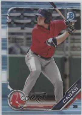 Triston Casas [Sky Blue Refractor] #BDC-87