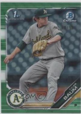 Tyler Baum [Green Refractor] #BDC-109