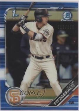 Tyler Fitzgerald [Blue Refractor] #BDC-152