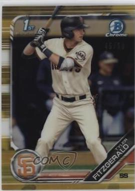 Tyler Fitzgerald [Gold Refractor] #BDC-152