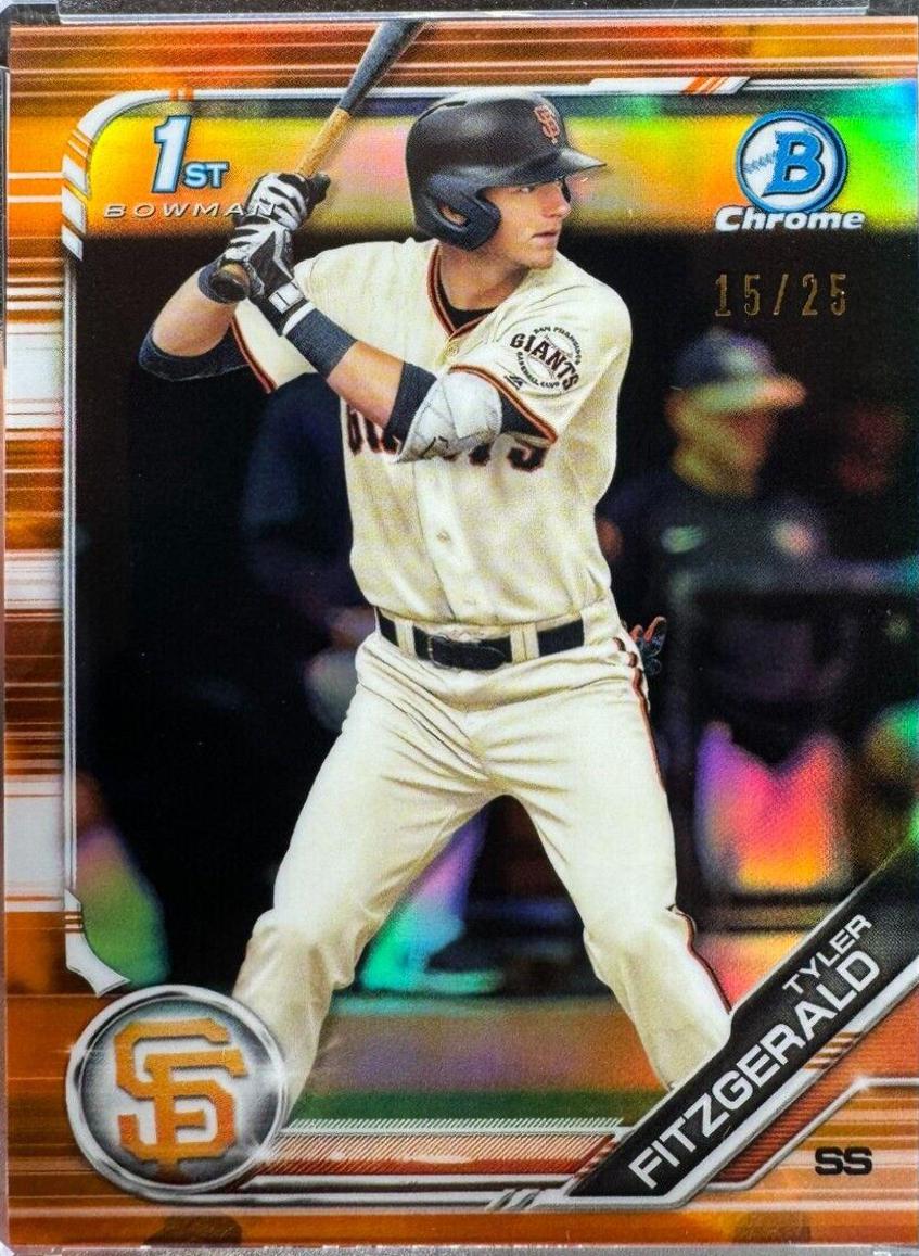 Tyler Fitzgerald [Orange Refractor] #BDC-152