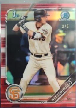 Tyler Fitzgerald [Red Refractor] #BDC-152