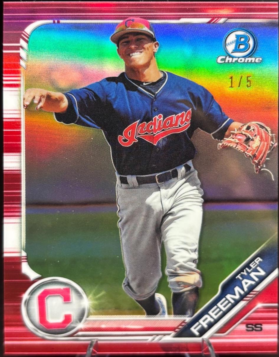 Tyler Freeman [Red Refractor] #BDC-184