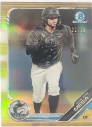 Victor Victor Mesa [Gold Refractor] #BDC-88
