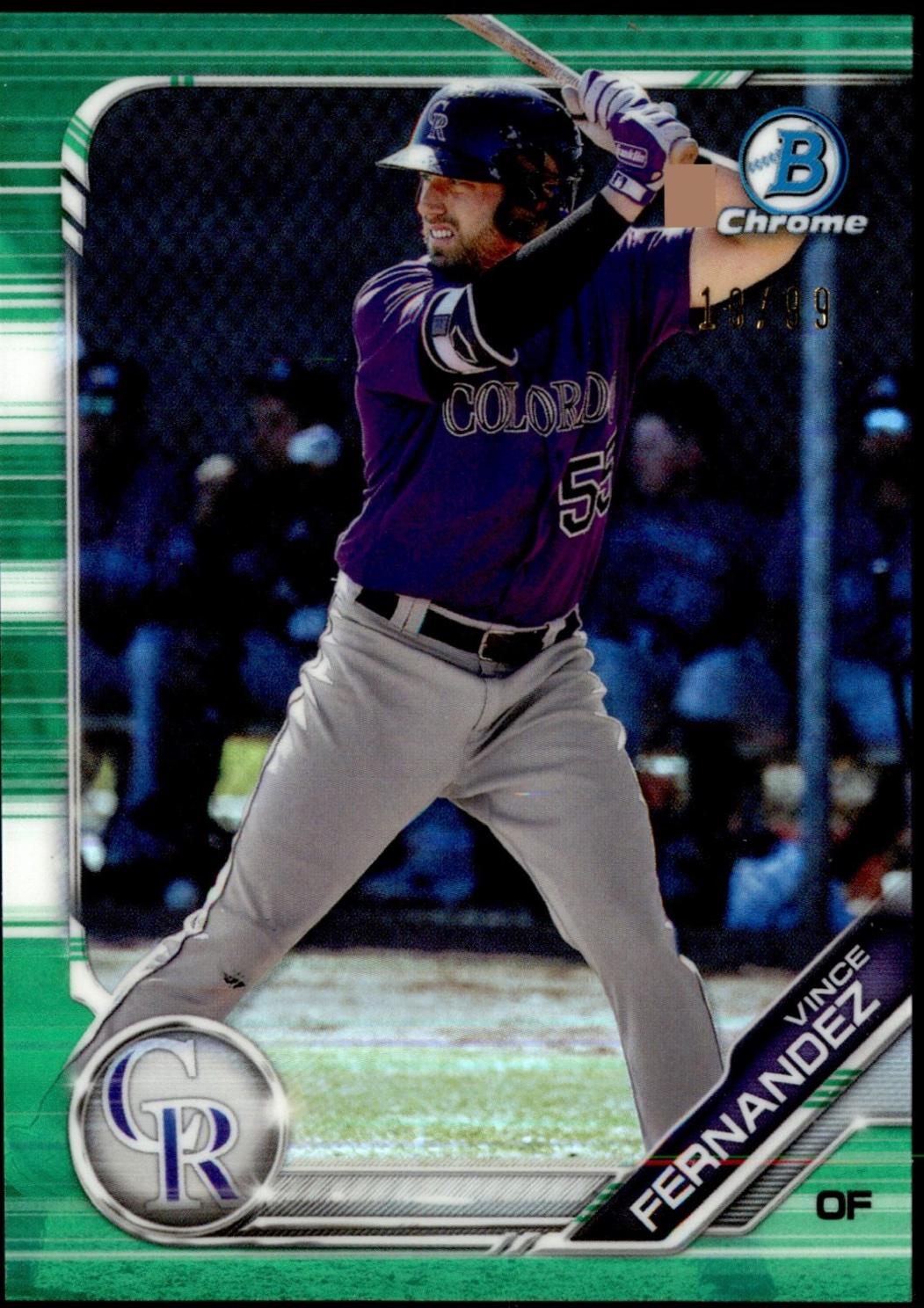 Vince Fernandez [Green Refractor] #BDC-137