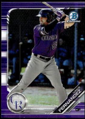 Vince Fernandez [Purple Refractor] #BDC-137