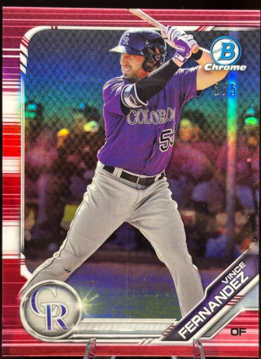 Vince Fernandez [Red Refractor] #BDC-137