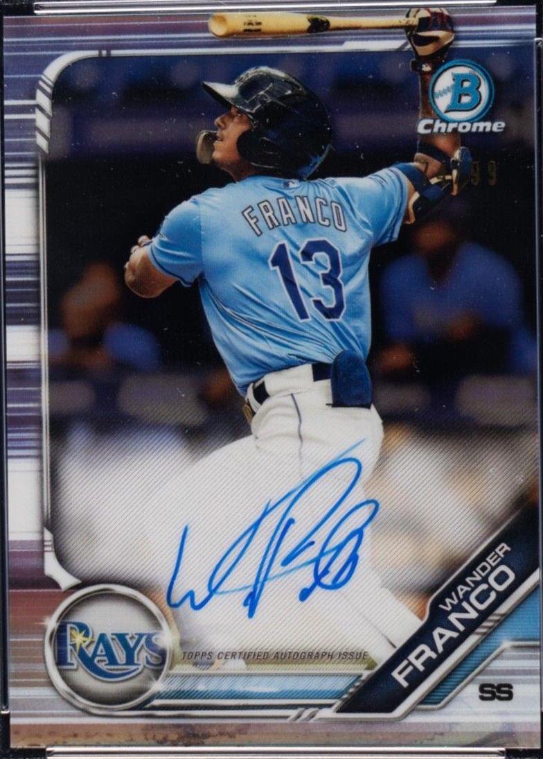 Wander Franco [Batting Autograph] #BDC-93