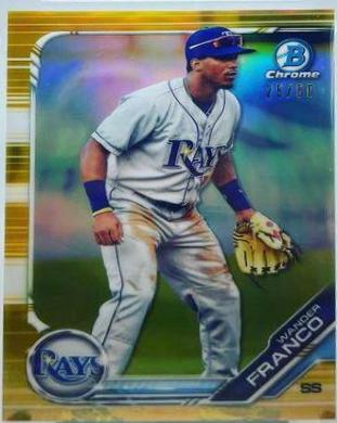 Wander Franco [Gold Refractor] #BDC-93