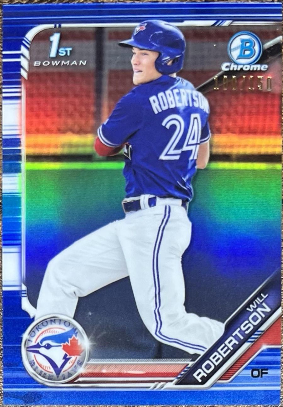Will Robertson [Blue Refractor] #BDC-133