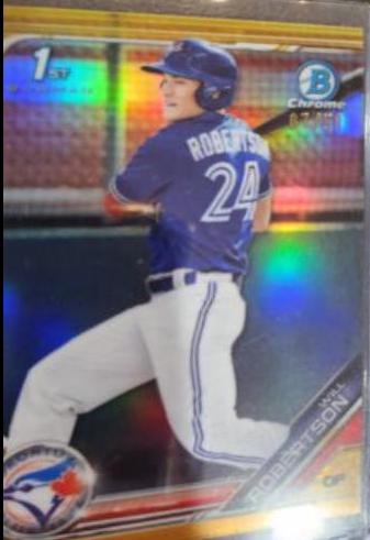 Will Robertson [Gold Refractor] #BDC-133