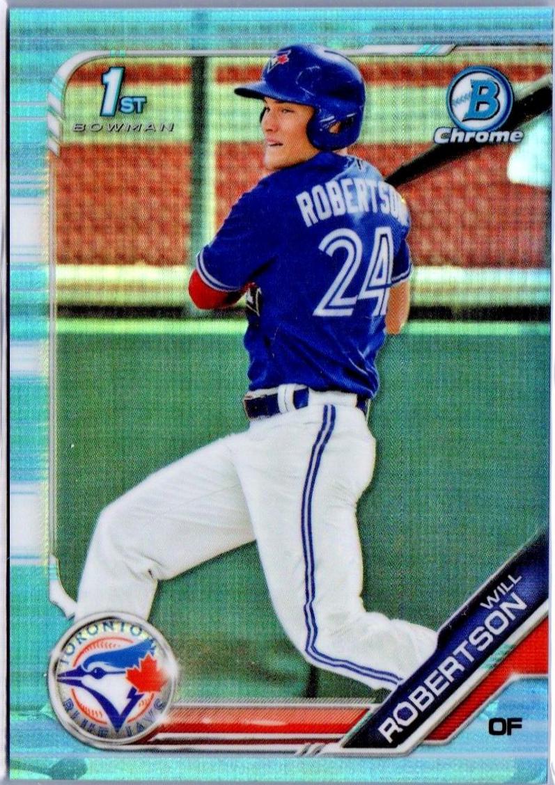 Will Robertson [Sky Blue Refractor] #BDC-133