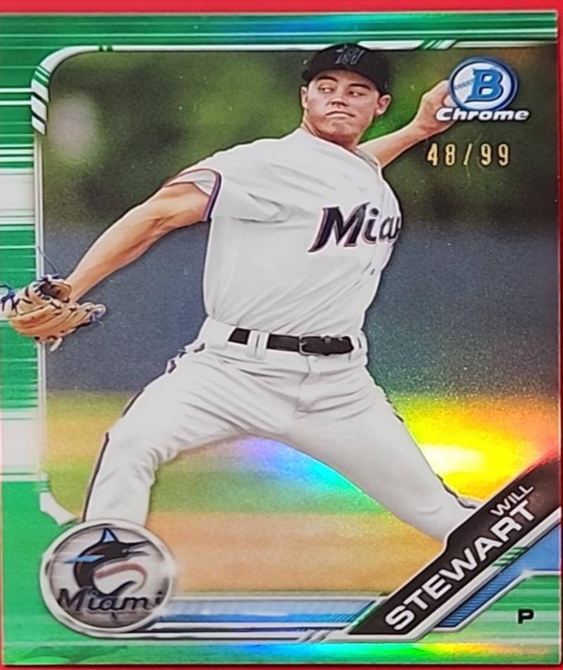 Will Stewart [Green Refractor] #BDC-49