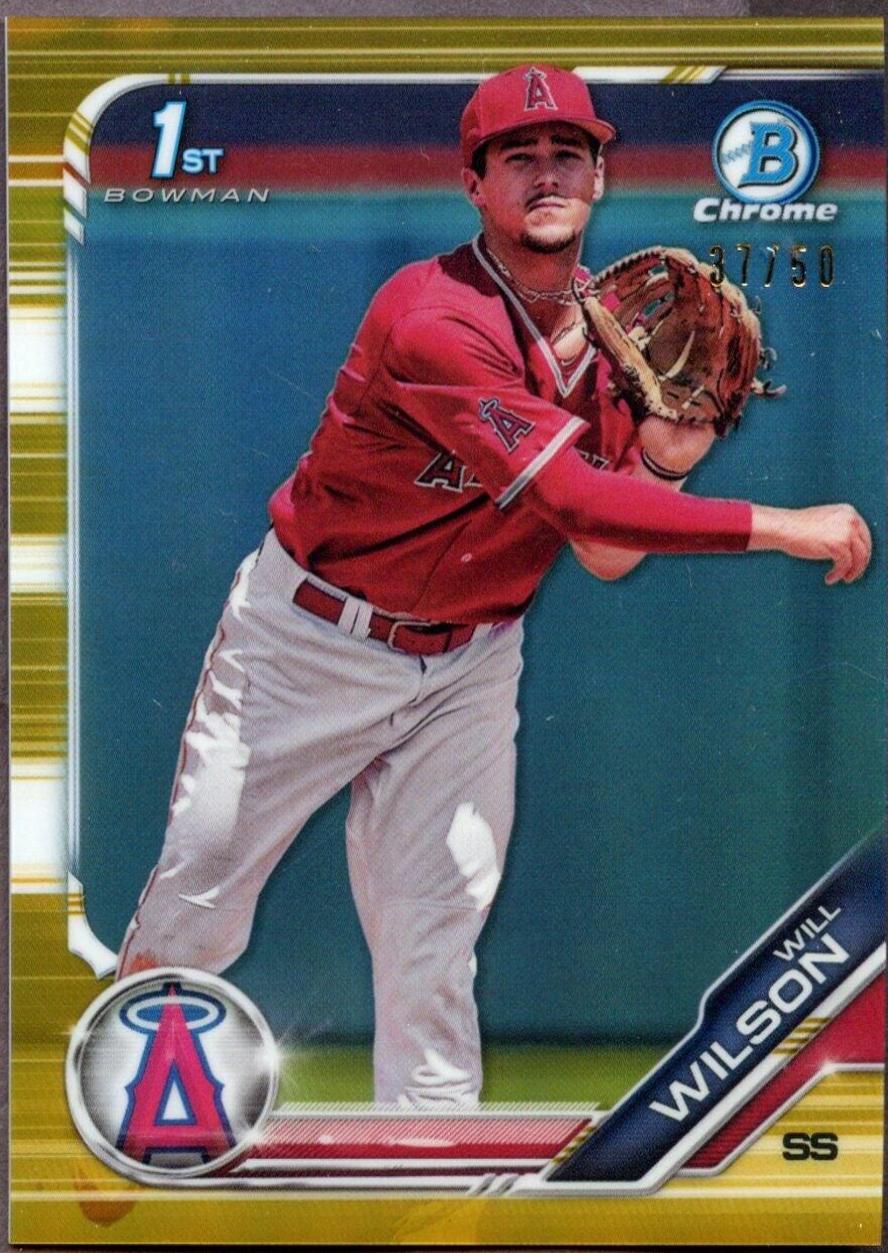 Will Wilson [Gold Refractor] #BDC-182