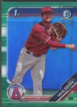Will Wilson [Green Refractor] #BDC-182