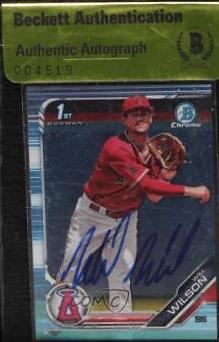 Will Wilson [Sky Blue Refractor] #BDC-182