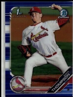 Zack Thompson [Blue Refractor] #BDC-104