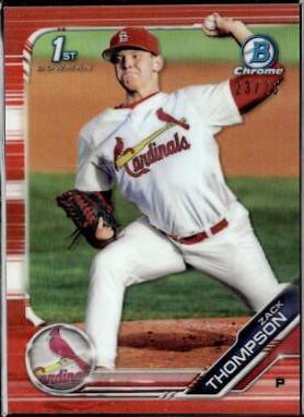 Zack Thompson [Orange Refractor] #BDC-104