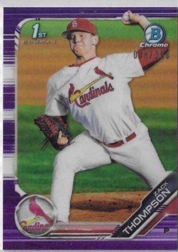Zack Thompson [Purple Refractor] #BDC-104