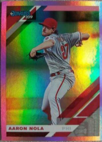 Aaron Nola [Holo Pink] #145