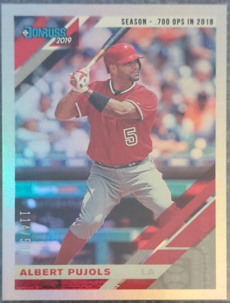 Albert Pujols [Season Stat Line] #89
