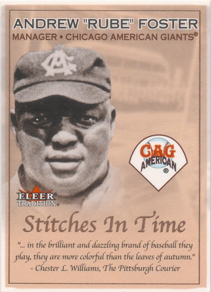 Rube Foster #20