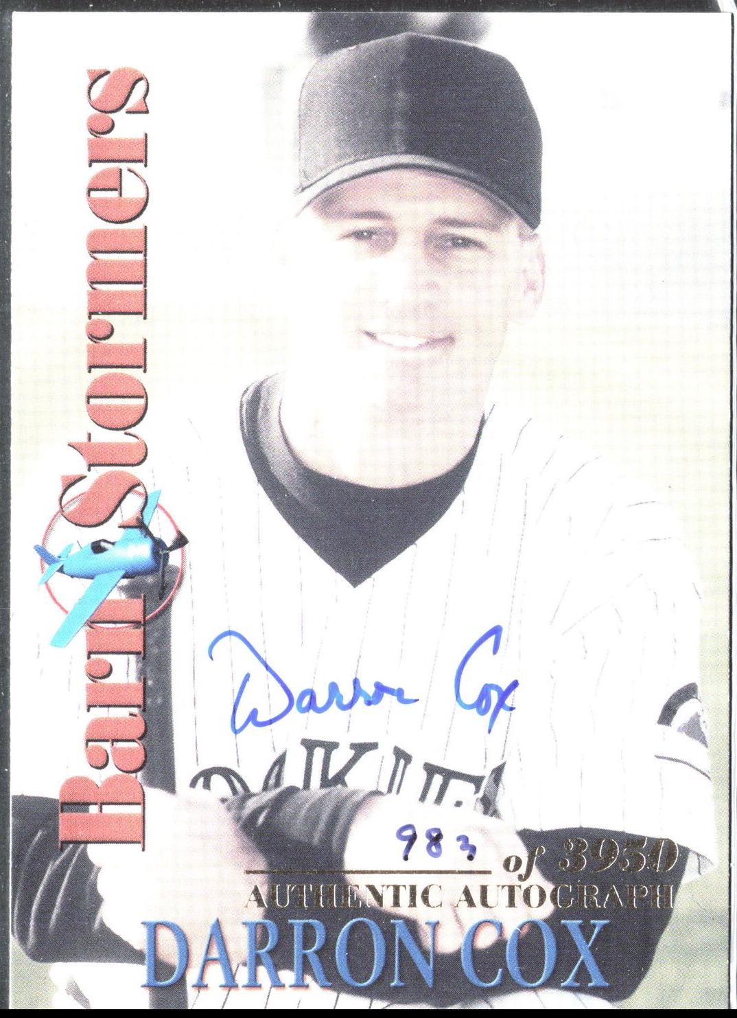 Darron Cox [Limited Edition] #B6
