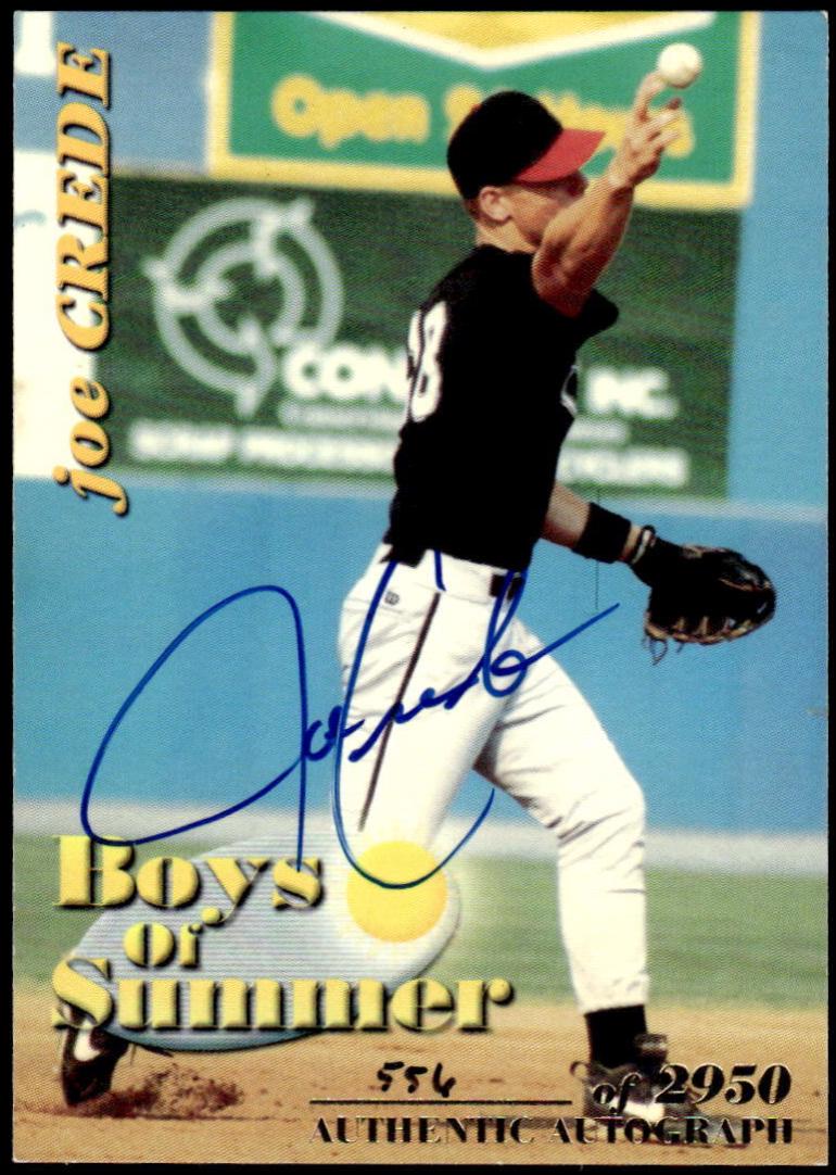 Joe Crede [Autograph] #BOS3