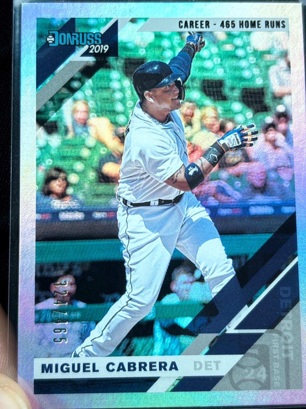 Miguel Cabrera [Career Stat Line] #100