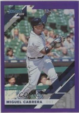 Miguel Cabrera [Holo Purple] #100
