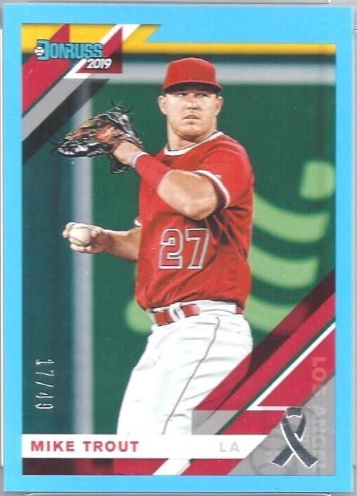 Mike Trout [Father's Day Ribbon] #170