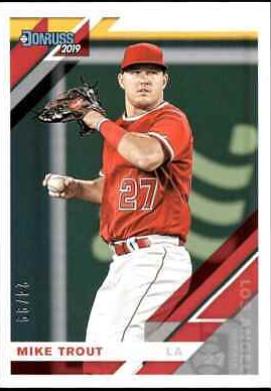 Mike Trout [SP Variation Holo Back] #170