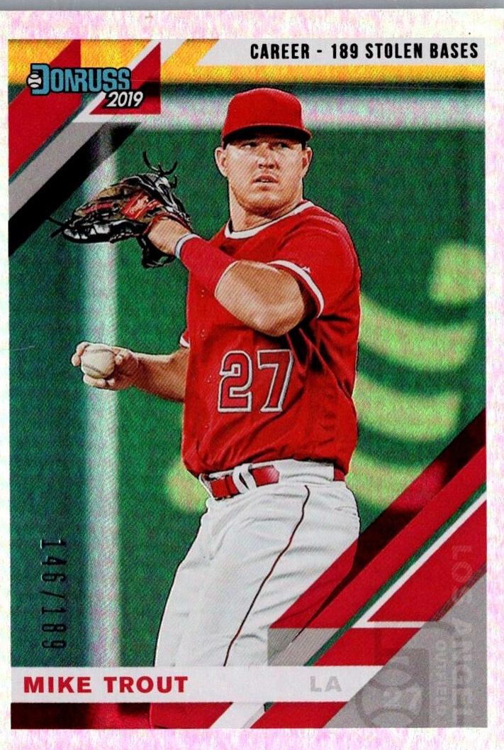 Mike Trout [SP Variation Season Stat Line] #170
