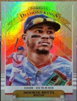 Mookie Betts [Season Stat Line] #1