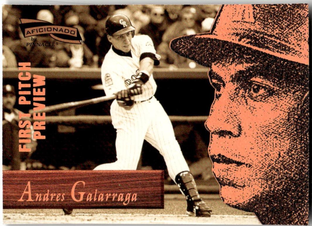 Andres Galarraga [First Pitch Preview] #14