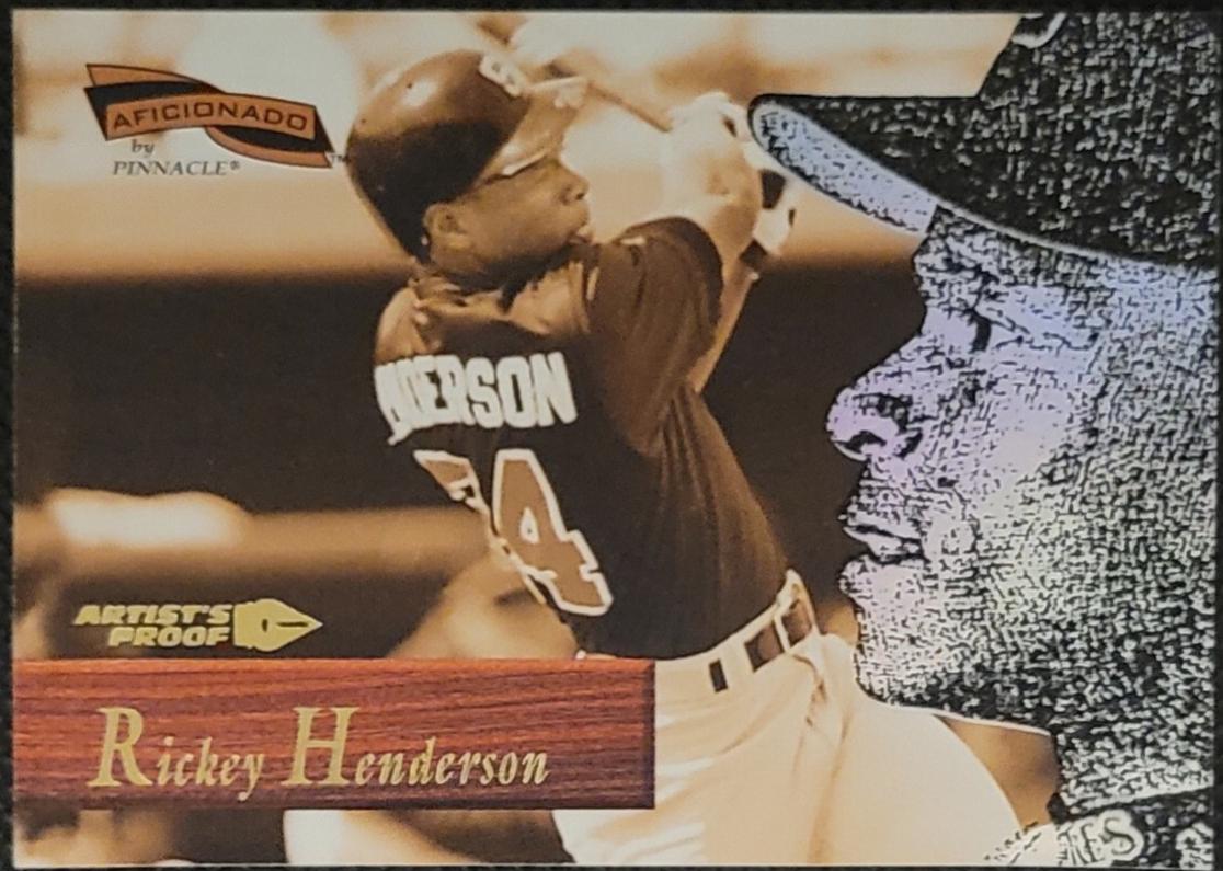 Rickey Henderson [Artist's Proofs] #36