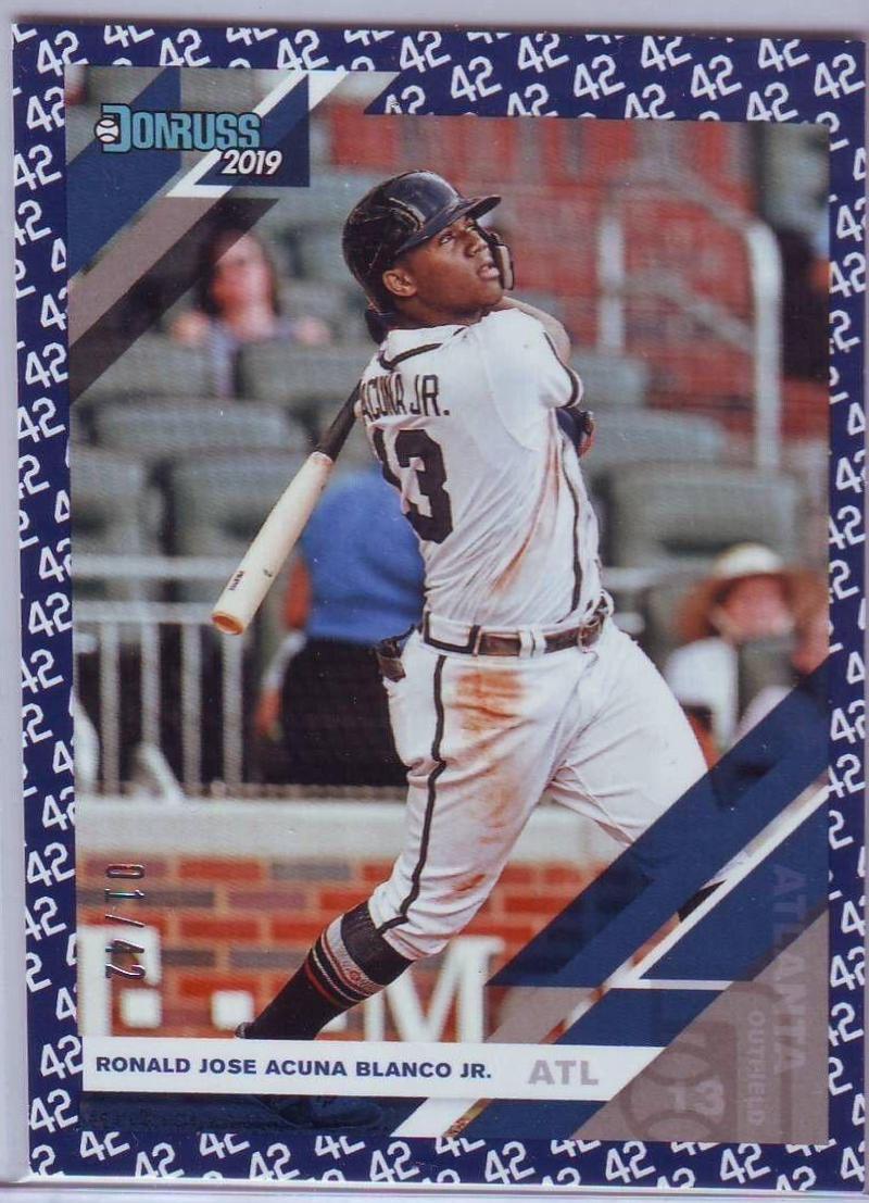 Ronald Acuna Jr. [42 Tribute] #87