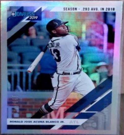 Ronald Acuna Jr. [Season Stat Line] #87