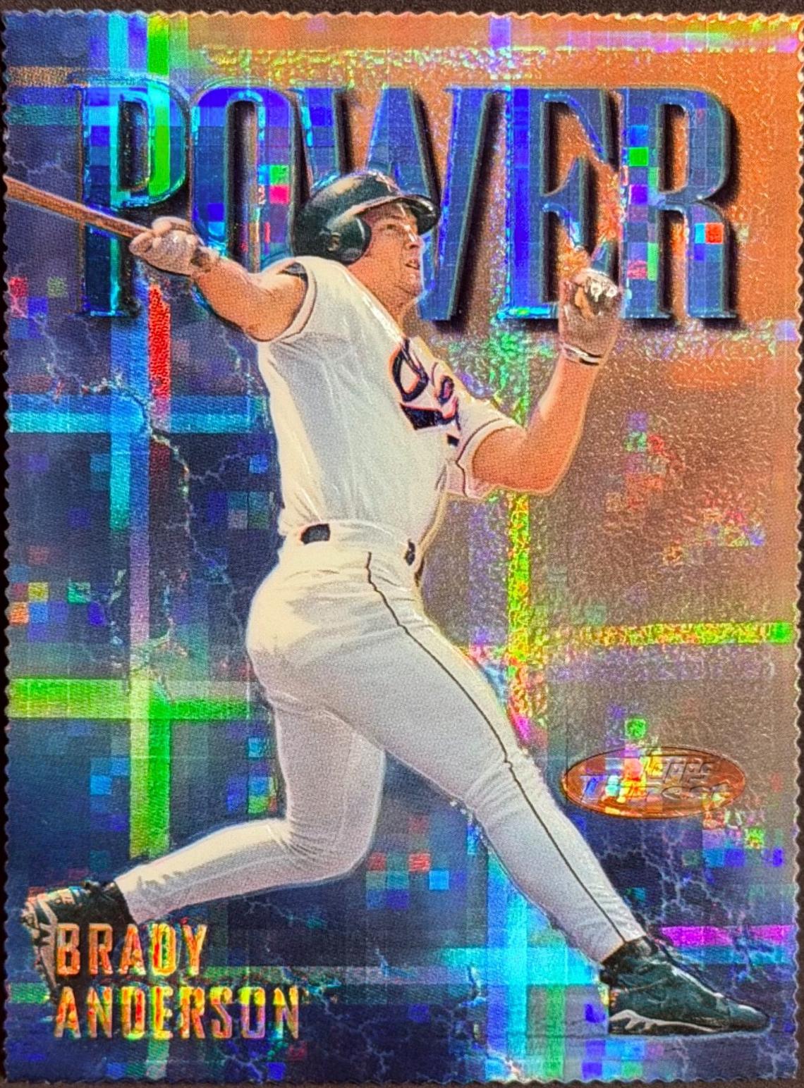 Brady Anderson [Die Cut Refractor] #154