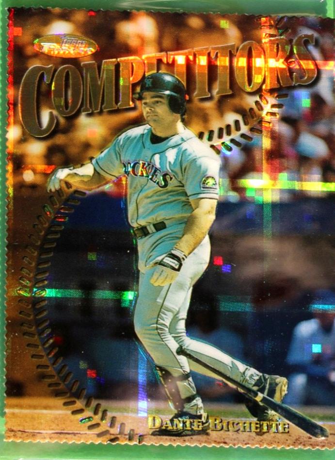 Dante Bichette [Die Cut Refractor] #346