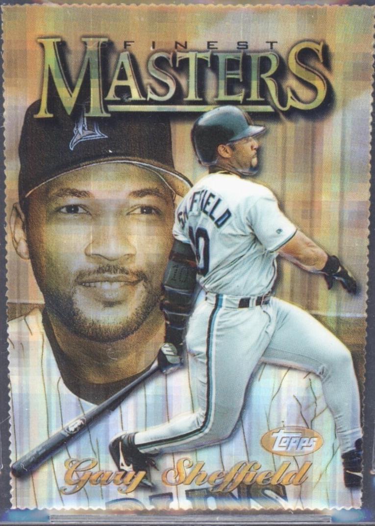 Gary Sheffield [Die Cut Refractor] #326