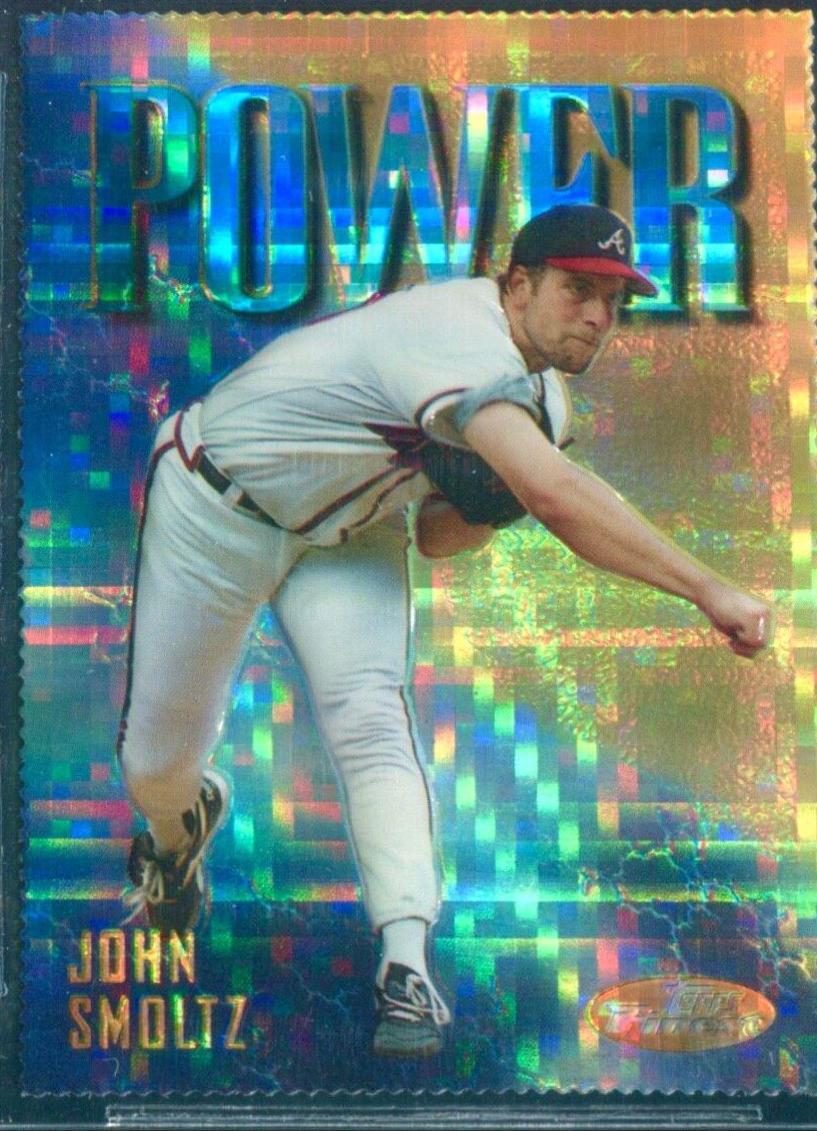 John Smoltz [Die Cut Refractor] #350
