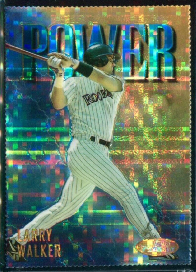 Larry Walker [Die Cut Refractor] #335