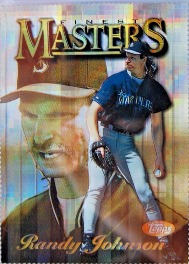 Randy Johnson [Die Cut Refractor] #348