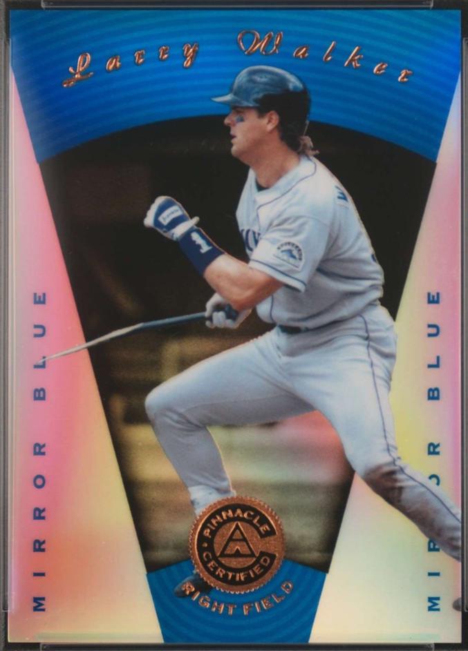 Larry Walker [Mirror Blue] #24