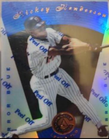 Rickey Henderson [Mirror Blue] #76